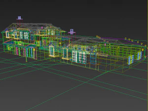 large single family home 3D Model