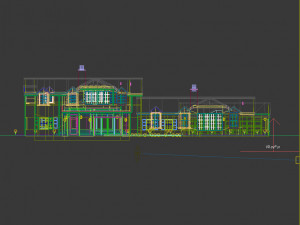 large single family home 3Dモデル