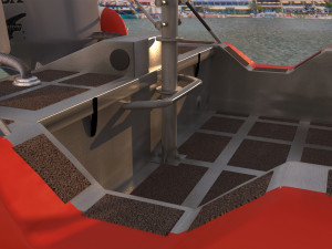 coast guard patrol boat 3D Model