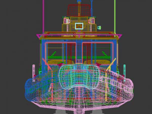 coast guard patrol boat 3D Model