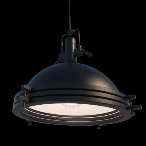 pendant light fixture Modelo 3D .c4d .max .obj .3ds .fbx .stl .blend 