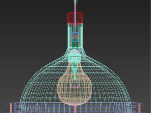pendant light fixture Modelo 3D