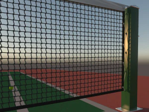 tennis court 3D Model