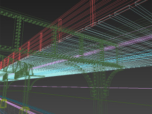 train support structure Modelo 3D