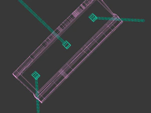 note board - easel 3D Model
