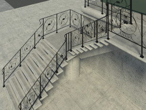Handrail 3d Models Download 3d Handrail Available Formats C4d