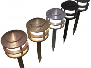 solar landscape light 3Dモデル