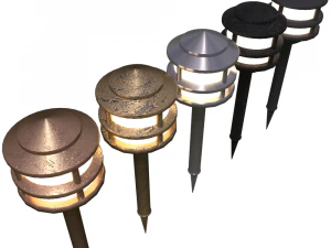 luz solar da paisagem Modelo 3D