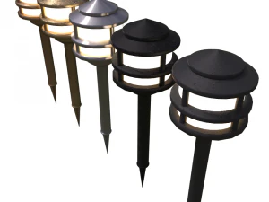 luz solar da paisagem Modelo 3D