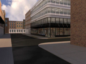 p&acirc;t&eacute; de maisons Modèle 3D