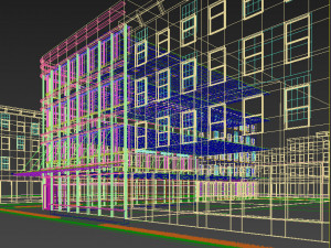 city block 3D Model