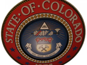 colorado state shield - seal 3D Model