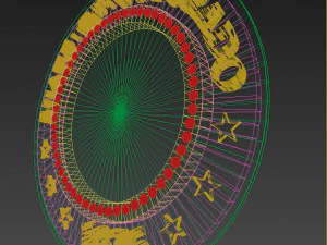 colorado state shield - seal 3D Model
