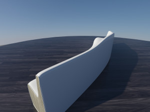 modern sofa 3D 모델