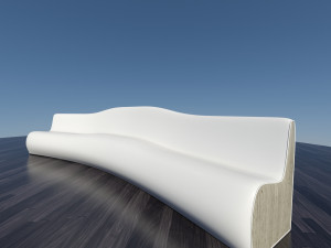 modern sofa 3D 모델