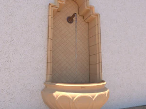 exterior fountain 3D Model
