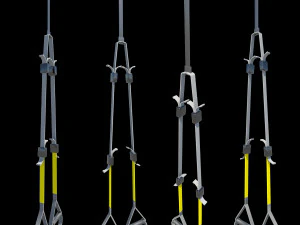 entraînement trx uniquement Modèle 3D