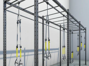 trx gym equiment 3D Model