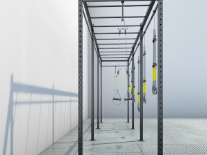 trx gym equiment Modello 3D