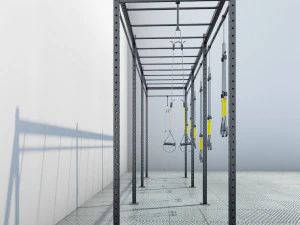 trx gym equiment 3D Model