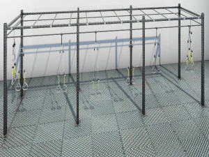 trx gym equiment 3D Model