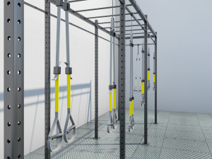 trx gym equiment Modello 3D