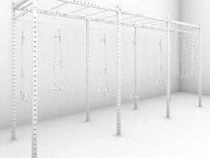 trx gym equiment Modello 3D