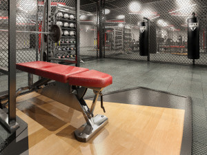gym - workout - exercise room Modèle 3D