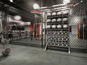 gym - workout - exercise room Modèle 3D