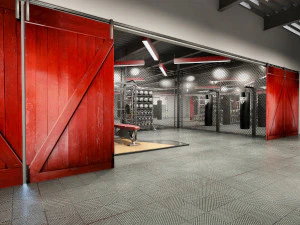 gym - workout - exercise room 3D Model