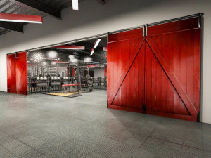 gym - workout - exercise room 3D Model