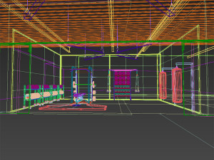 gym - workout - exercise room Modèle 3D
