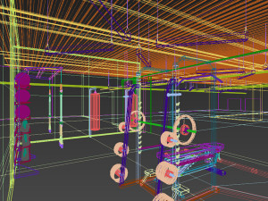 gym - workout - exercise room Modèle 3D