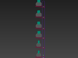 kettle balls and rack Model 3D