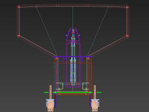 power lift - bench press Model 3D