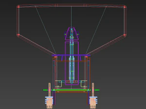 power lift - bench press 3D Model