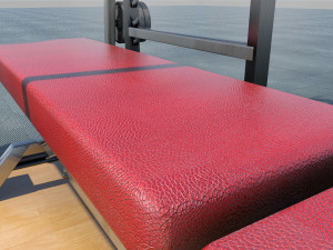power lift - bench press Model 3D