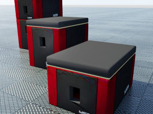 ucs soft plyo boxes 3D 模型