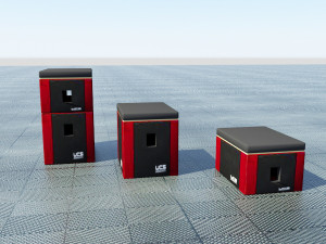 ucs soft plyo boxes 3D 模型