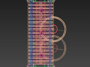 suporte para peso livre e bolas medicinais Modelo 3D