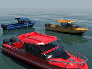 bateau stabicraft 2100 Modèle 3D