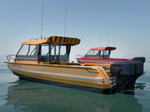 stabicraft 2100 boat 3D Model