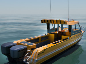 stabicraft 2100 boat 3Dモデル