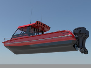 stabicraft 2100 boat 3Dモデル
