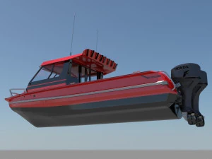 stabicraft 2100 boat 3D Model