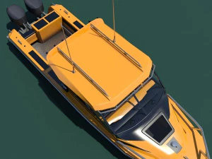 stabicraft 2100 boat 3D Model
