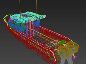stabicraft 2100 boat 3D Model