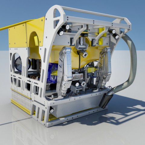 detailed rov remote operating vehicle 3Dモデル .c4d .max .obj .3ds .fbx .stl .blend 