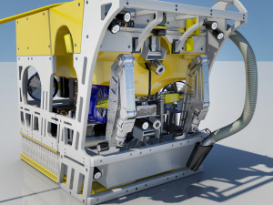 detailed rov remote operating vehicle Model 3D