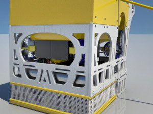 detailed rov remote operating vehicle 3Dモデル